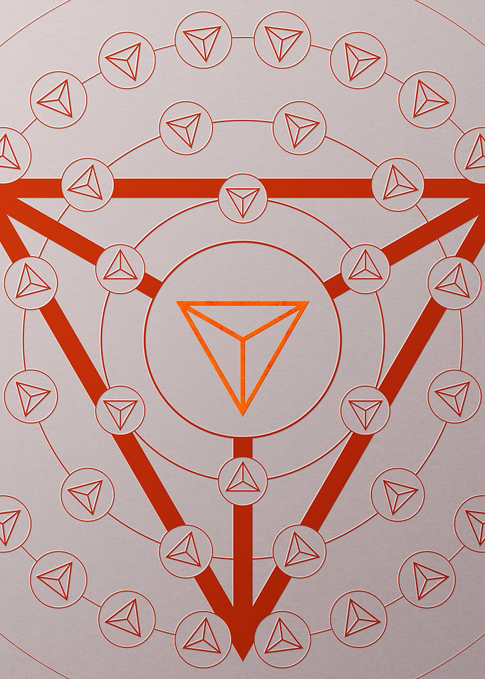 Tomato Red Orange Glyph
