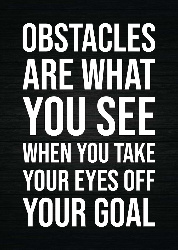 Obstacles vs Goals