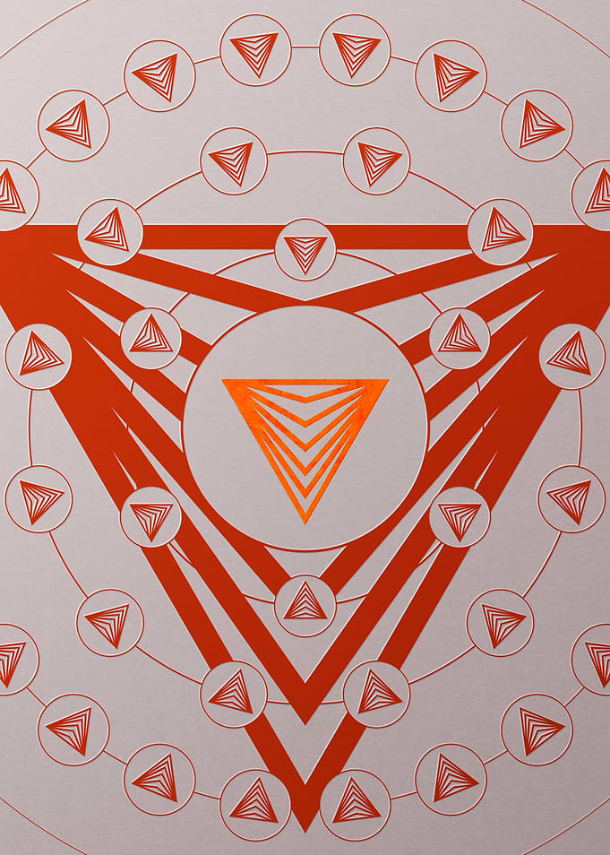 Tomato Red Orange Glyph