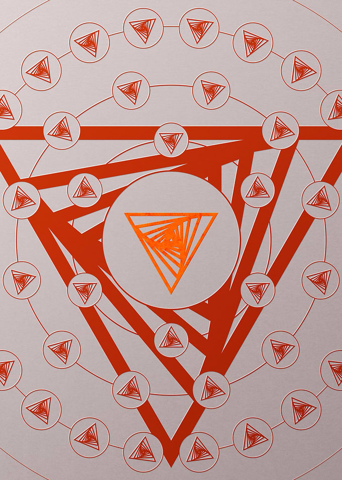 Tomato Red Orange Glyph