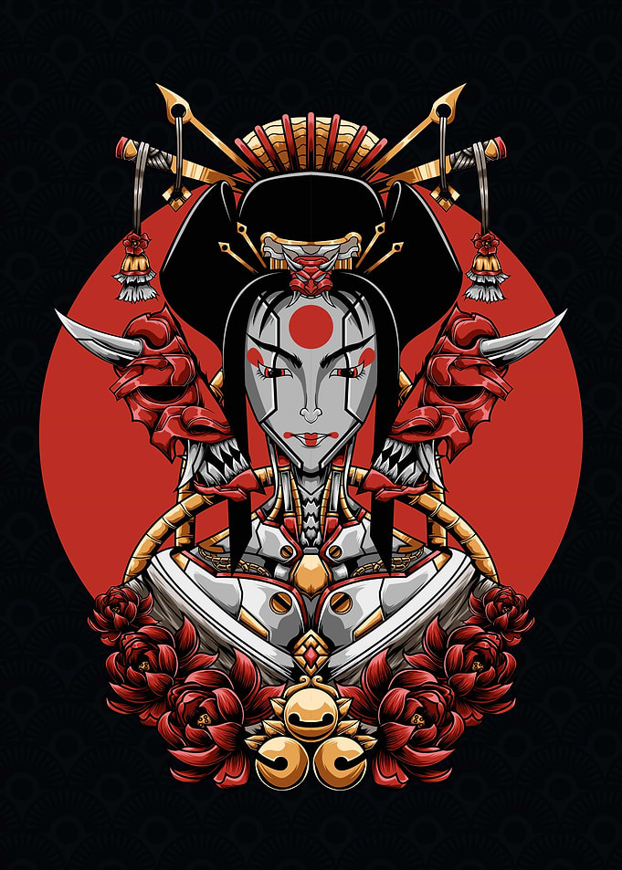 dark japan poster