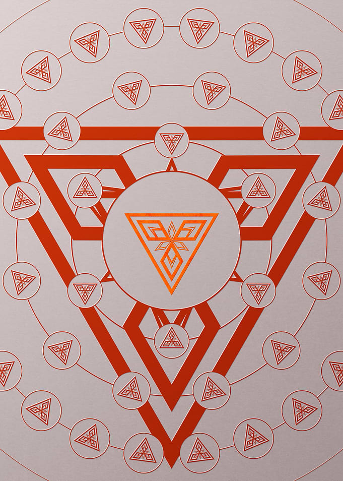 Tomato Red Orange Glyph