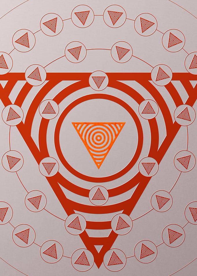 Tomato Red Orange Glyph