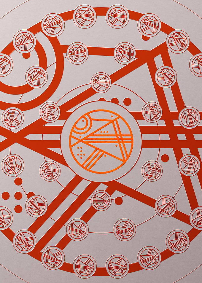 Tomato Red Orange Glyph