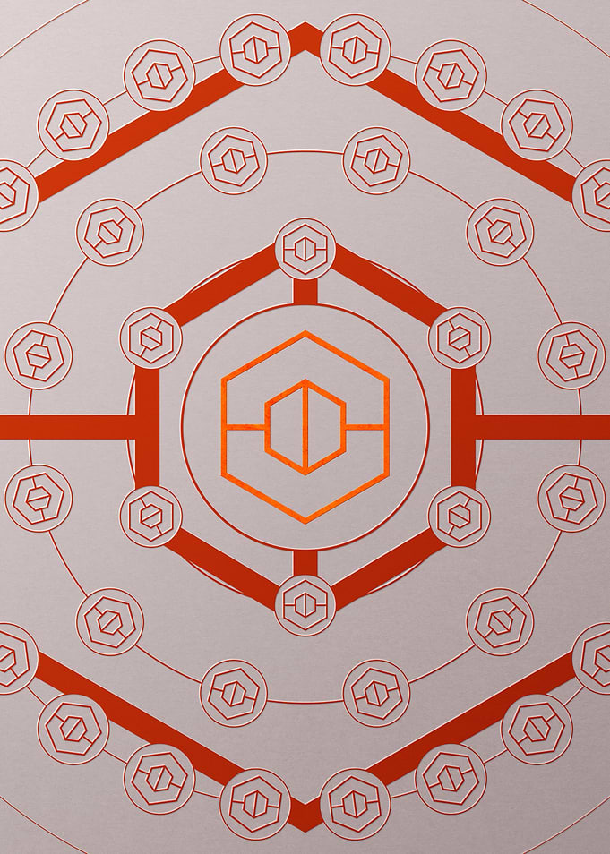 Tomato Red Orange Glyph