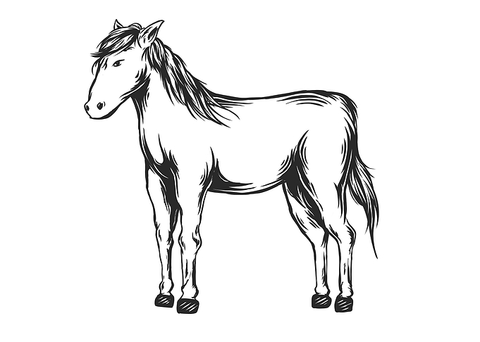 Stand Alone Horse