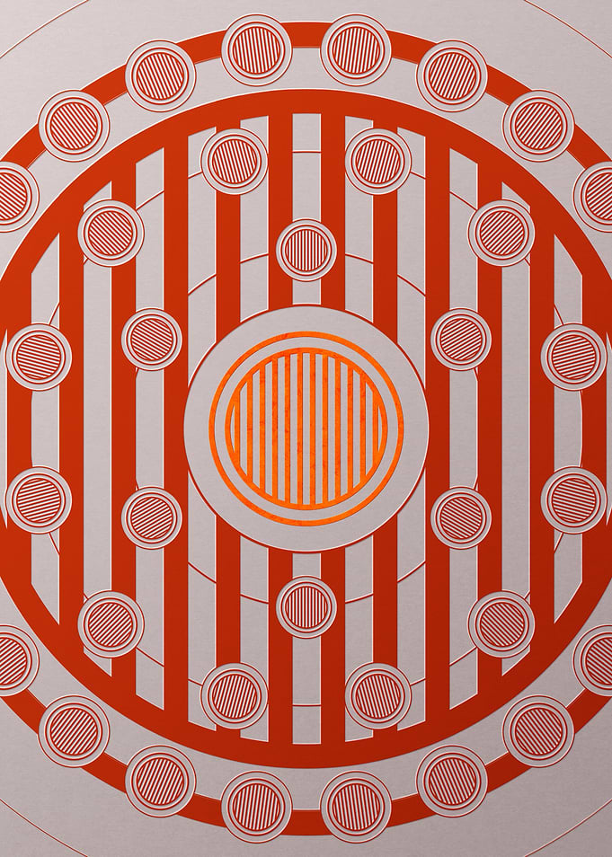 Tomato Red Orange Glyph