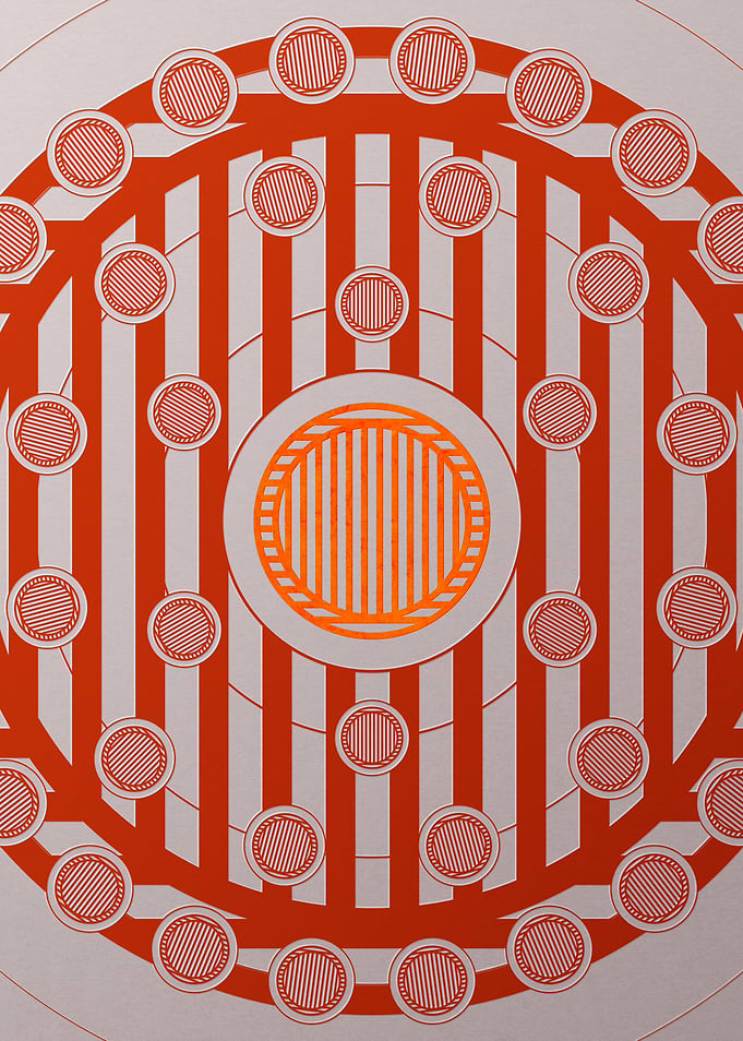 Tomato Red Orange Glyph