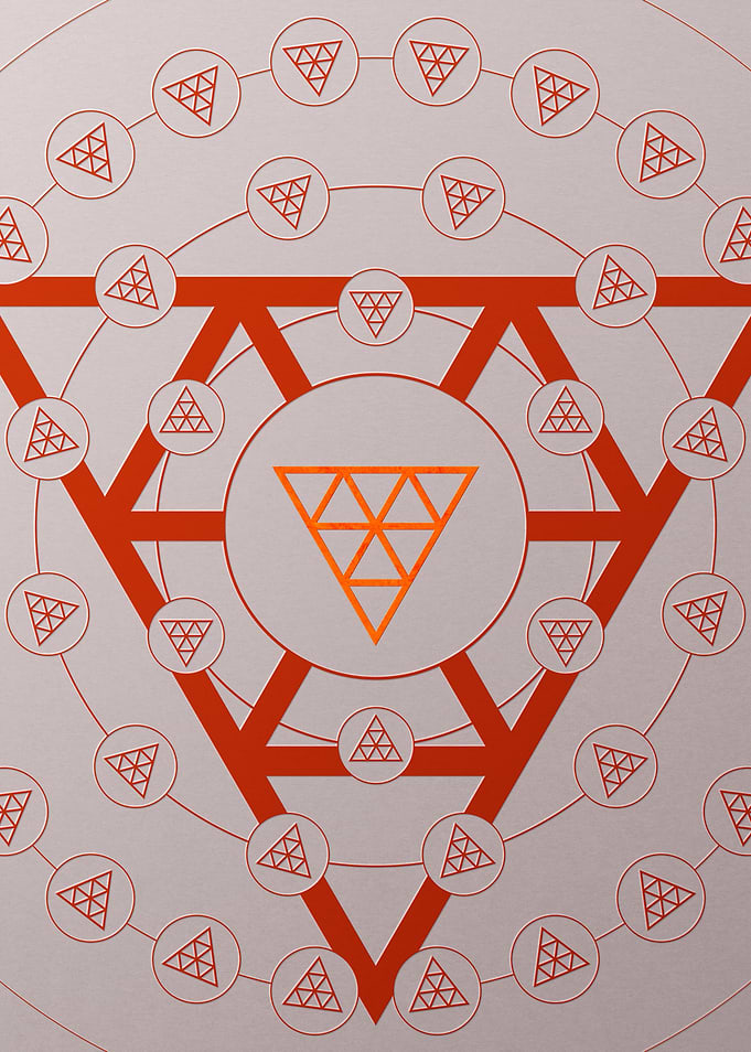 Tomato Red Orange Glyph