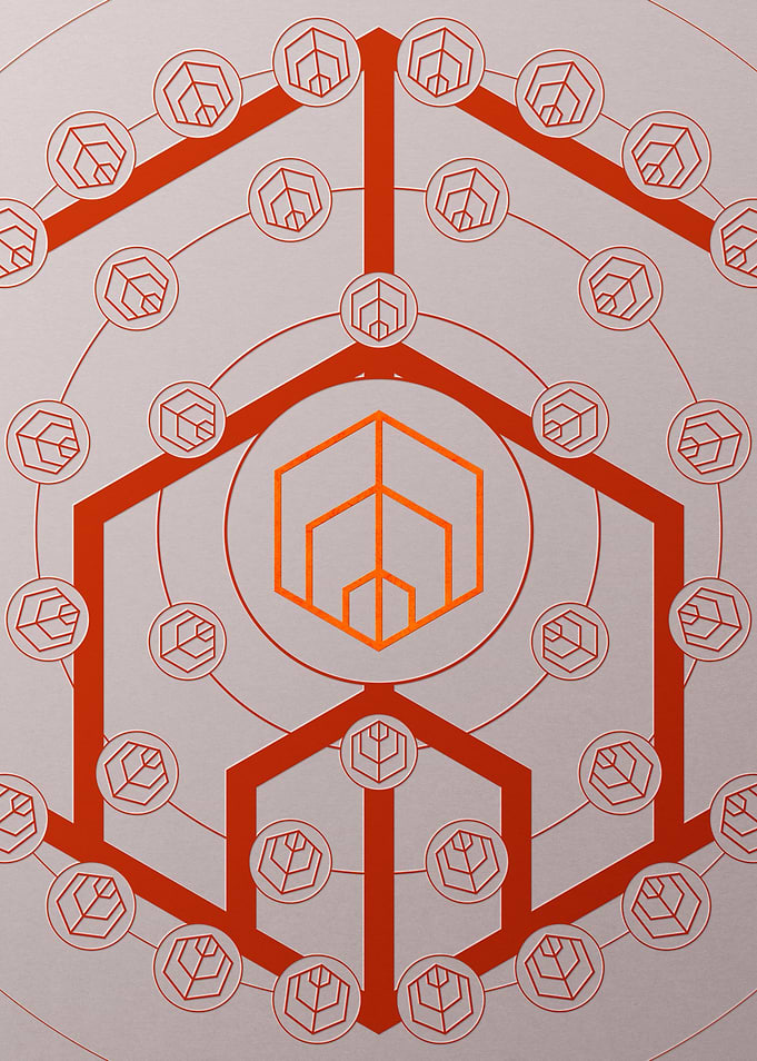 Tomato Red Orange Glyph