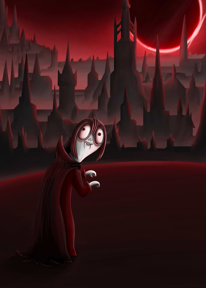 Vampire on a stroll