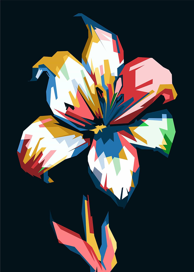 Flower Popart