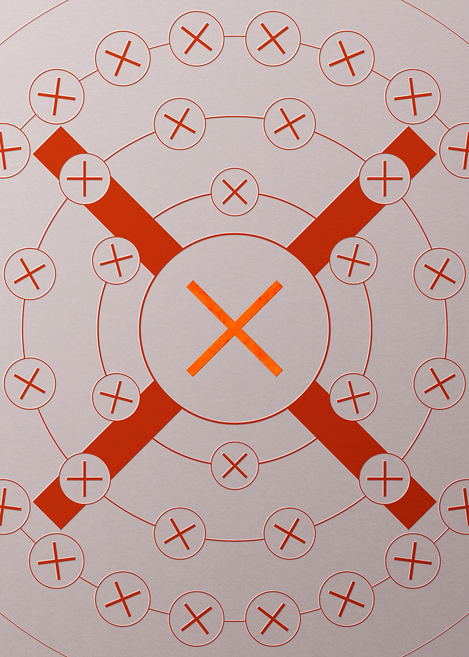 Tomato Red Orange Glyph