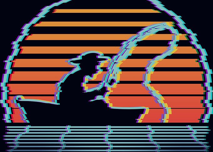 Retro Fishing Fisherman