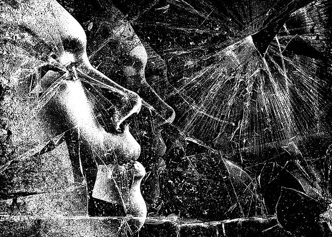 Shattered Face