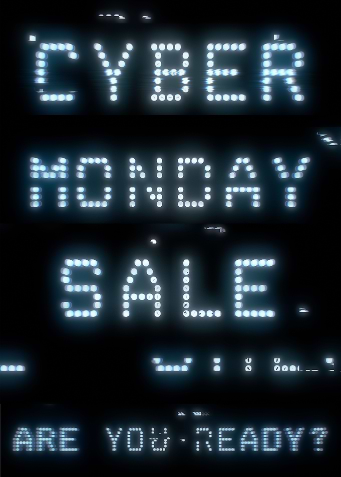 Glitch cybermonday dots sa
