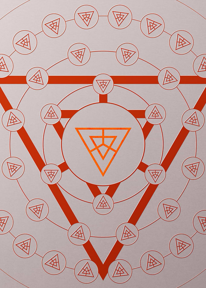 Tomato Red Orange Glyph
