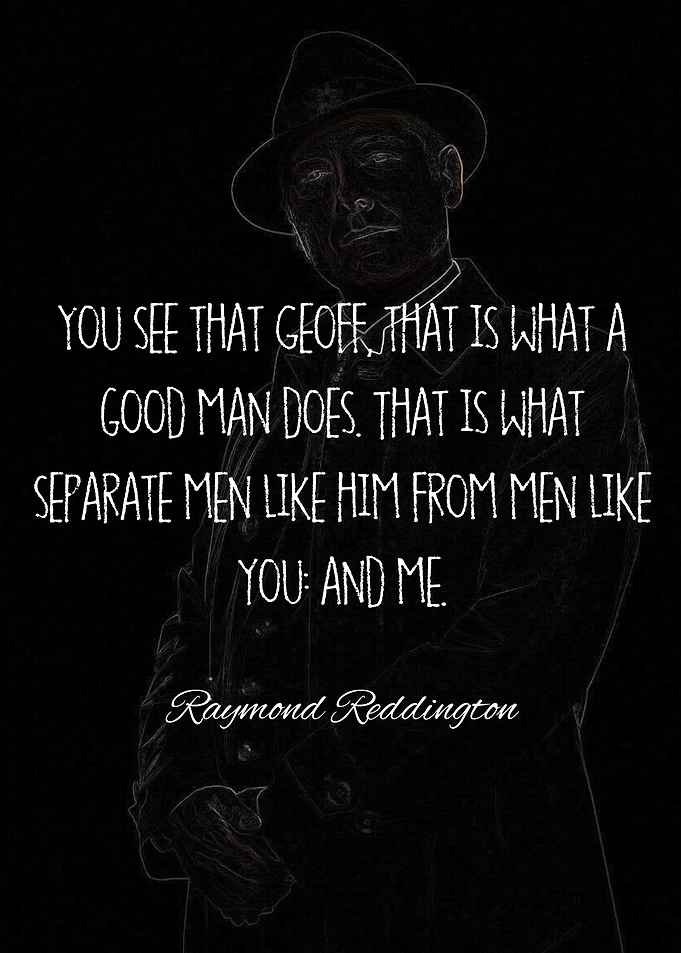 raymond reddington quotes