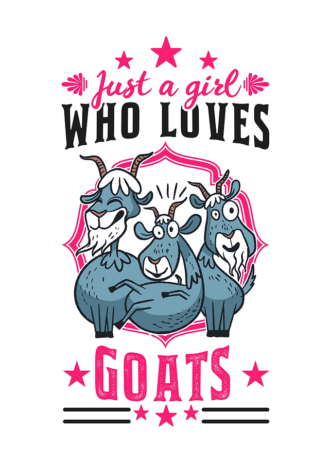 Goats Girl Goat Farmer
