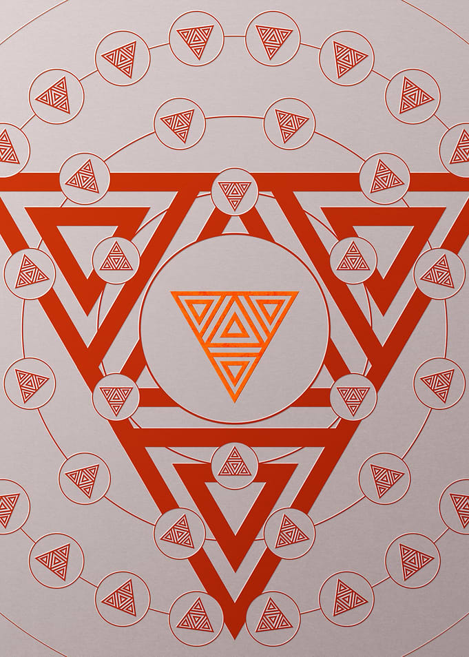 Tomato Red Orange Glyph