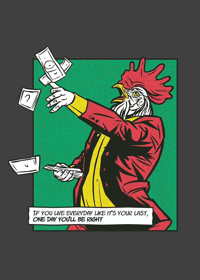 Rooster Chicken Comic