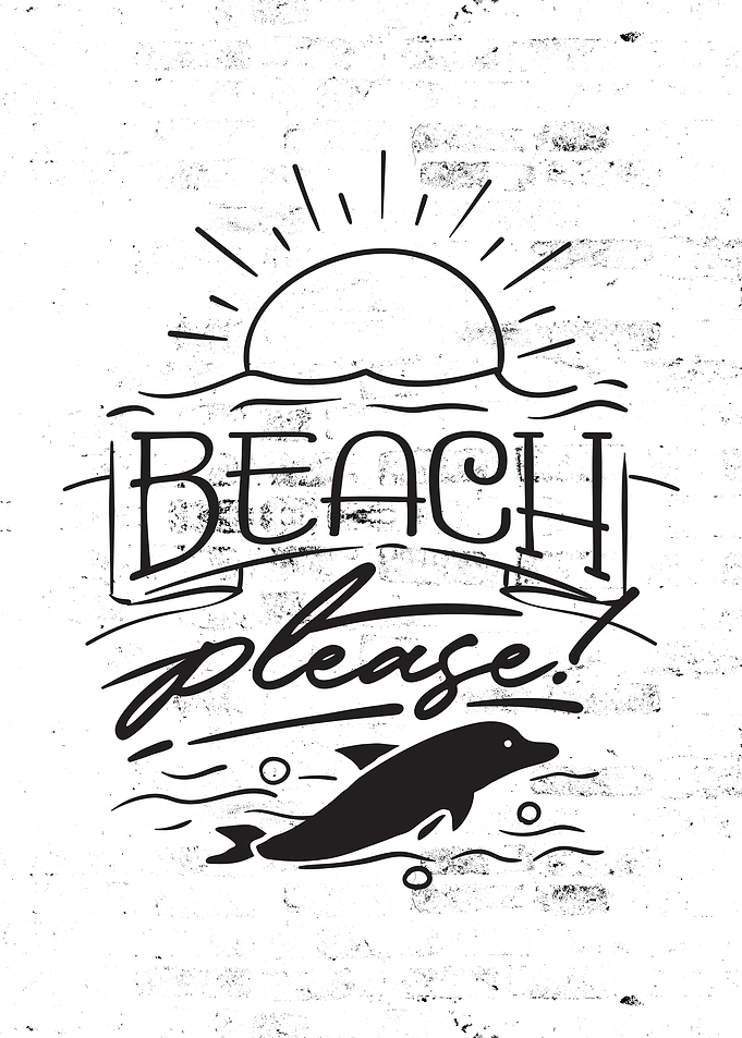 Beach Quote Wall Art