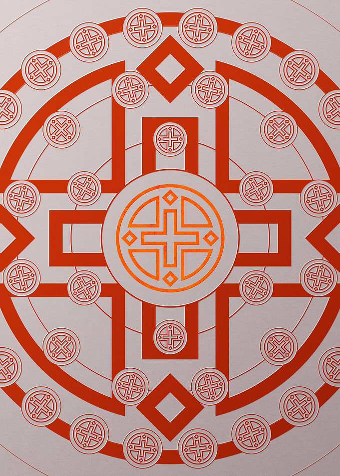 Tomato Red Orange Glyph