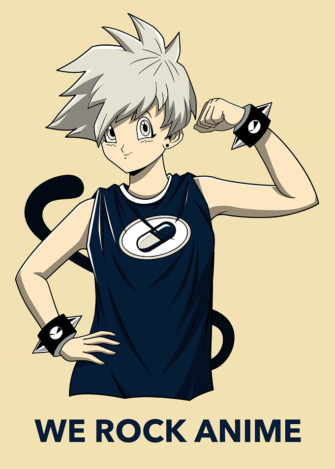 We rock Anime Boy