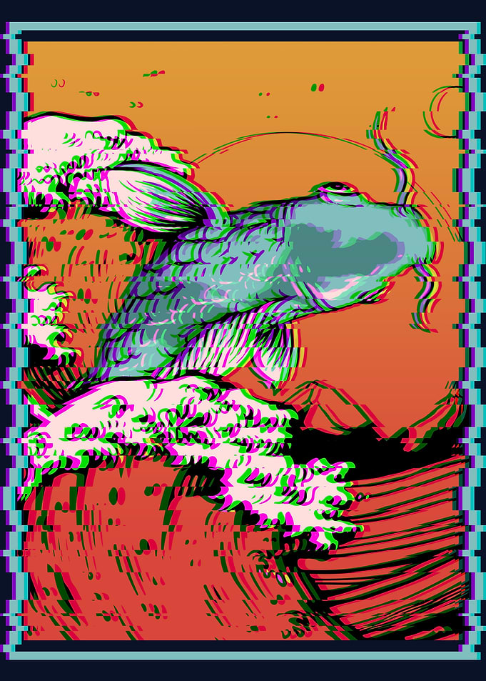 Retro Fishing Fisherman