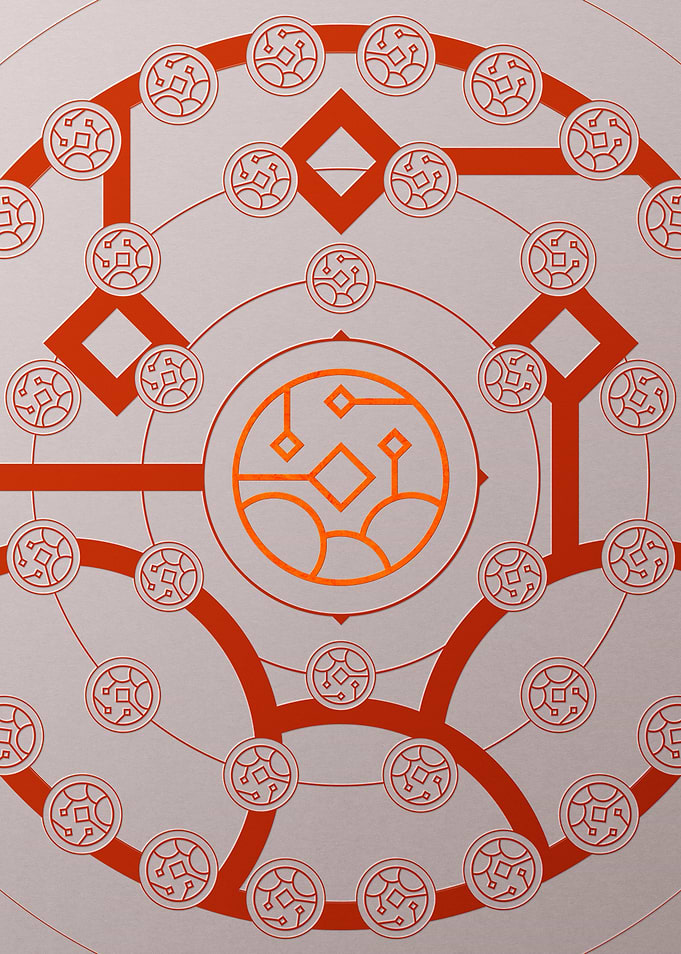 Tomato Red Orange Glyph