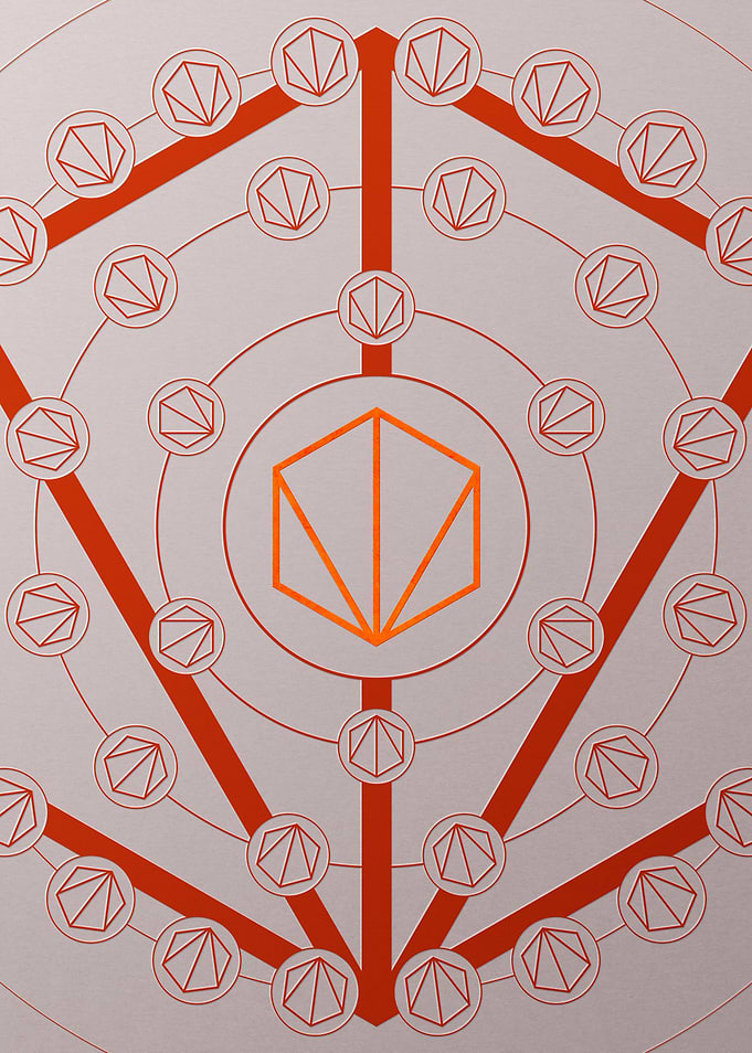 Tomato Red Orange Glyph