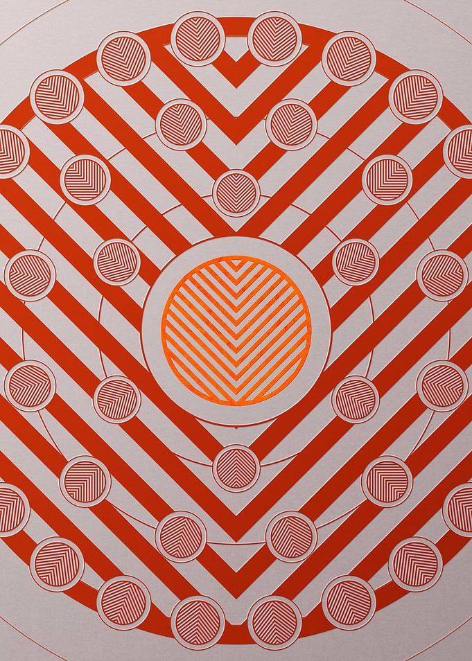 Tomato Red Orange Glyph