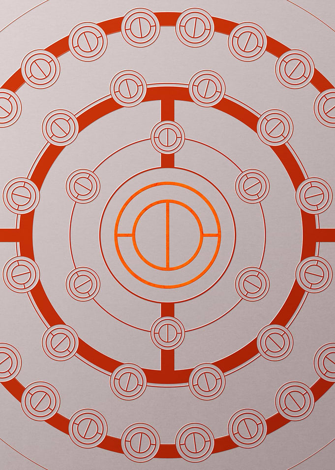 Tomato Red Orange Glyph