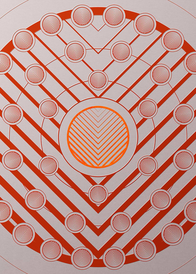 Tomato Red Orange Glyph