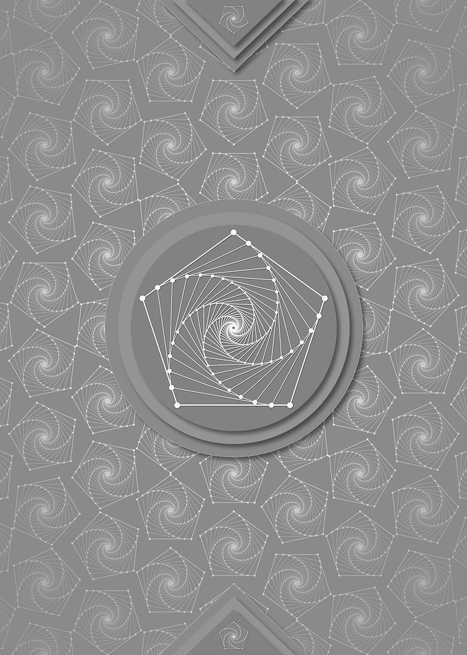Gray Glyph Mandala Rune