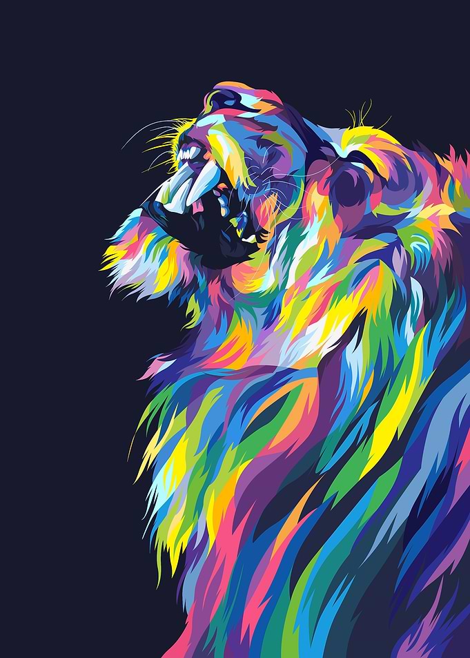 Happy Lion