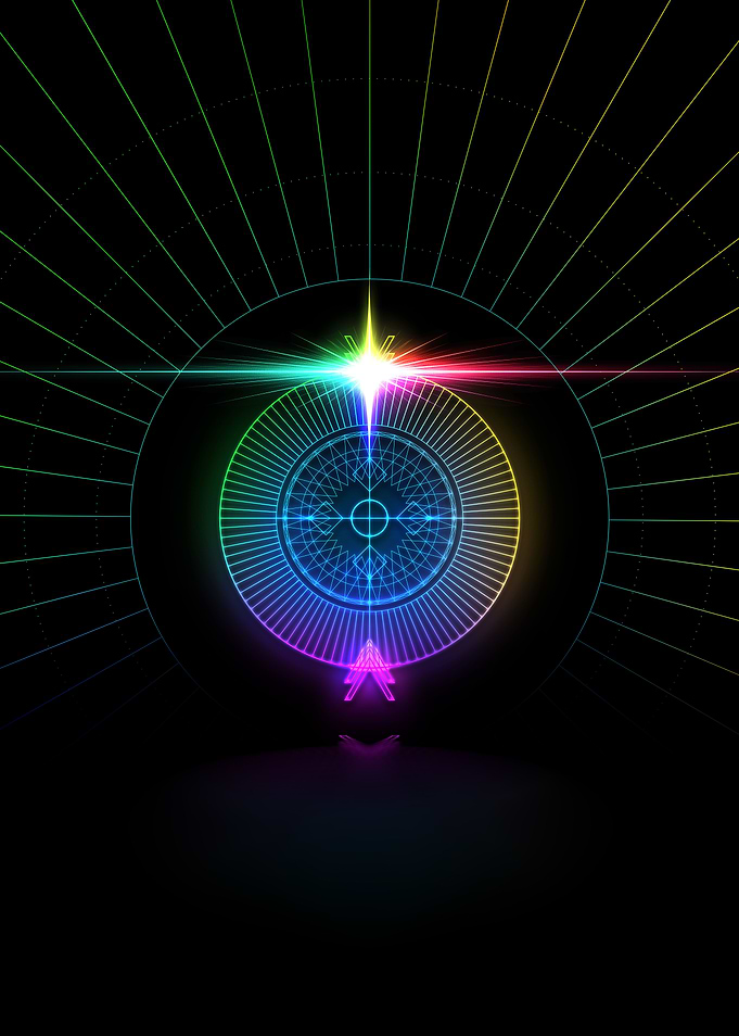 Rainbow Sacred Geometry