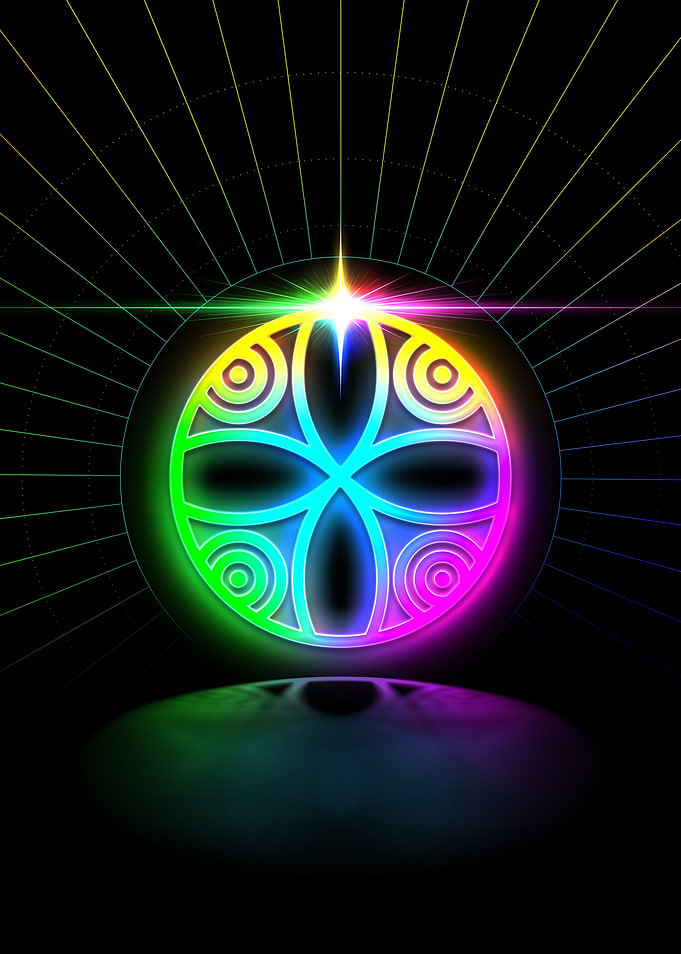 Prismatic Neon Magic Seal