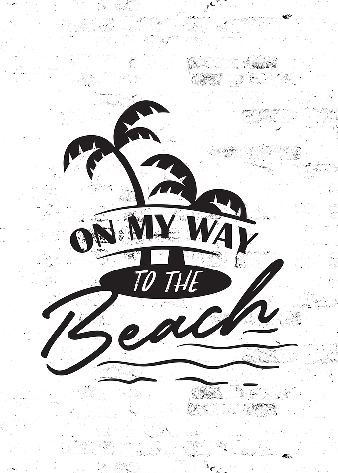 Funny Beach Quote Design