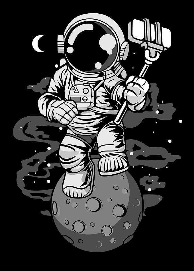 Astronaut Selfie