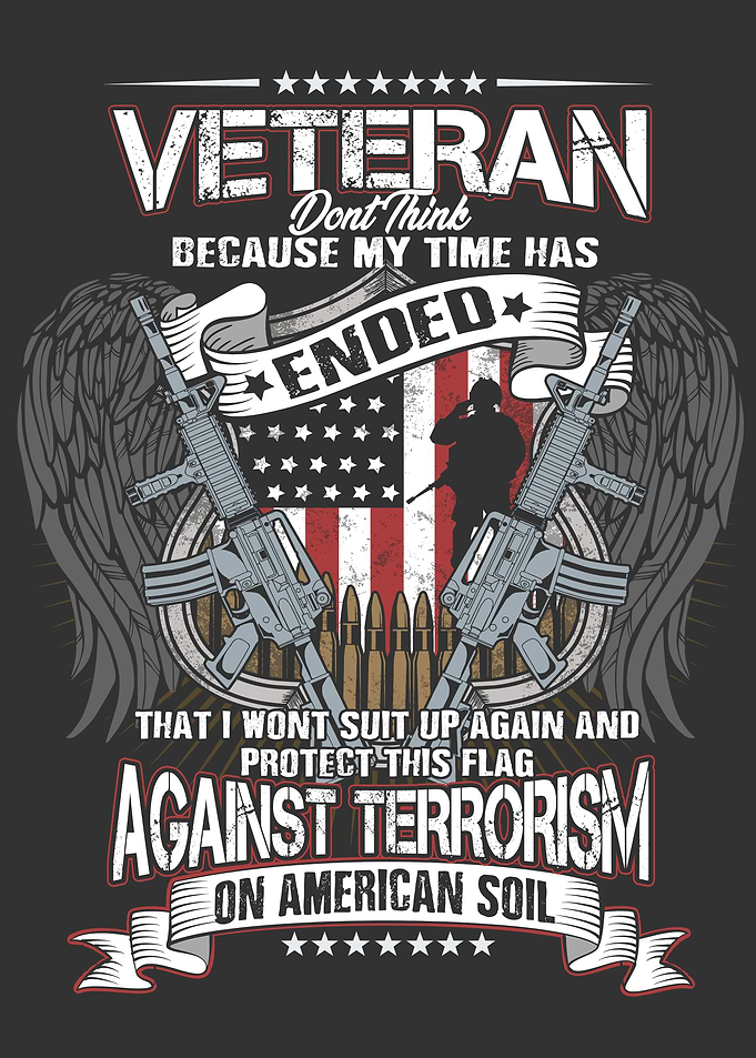 Veteran on american soil