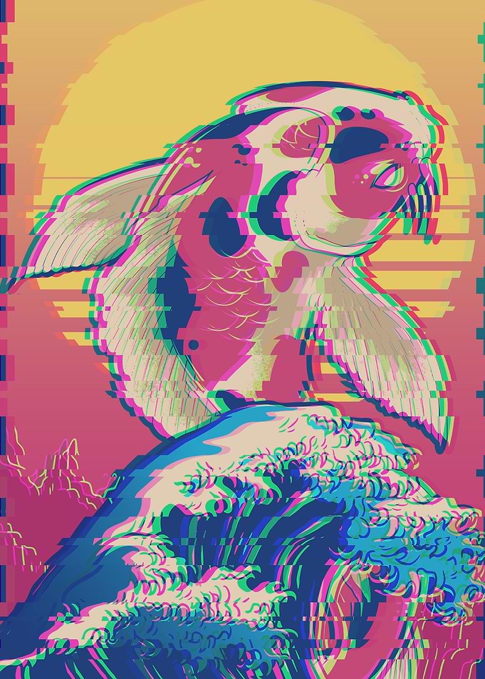 Japanese Koi Fish Art