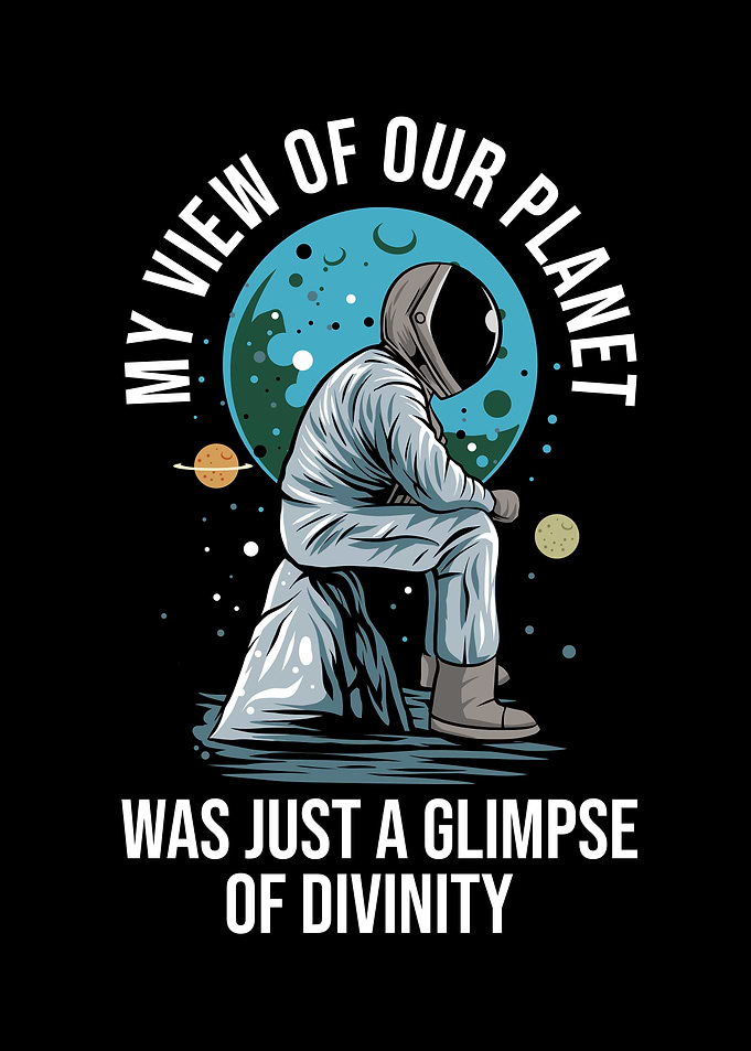 Astronaut Galaxy View