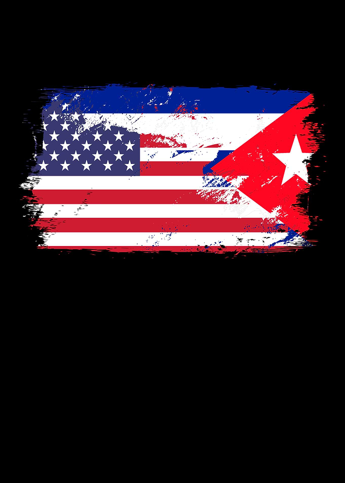 USA Cuba Flag Country