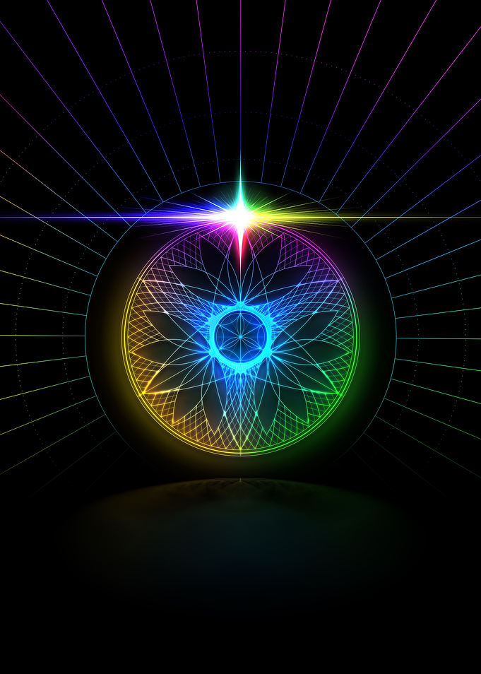 Rainbow Sacred Geometry