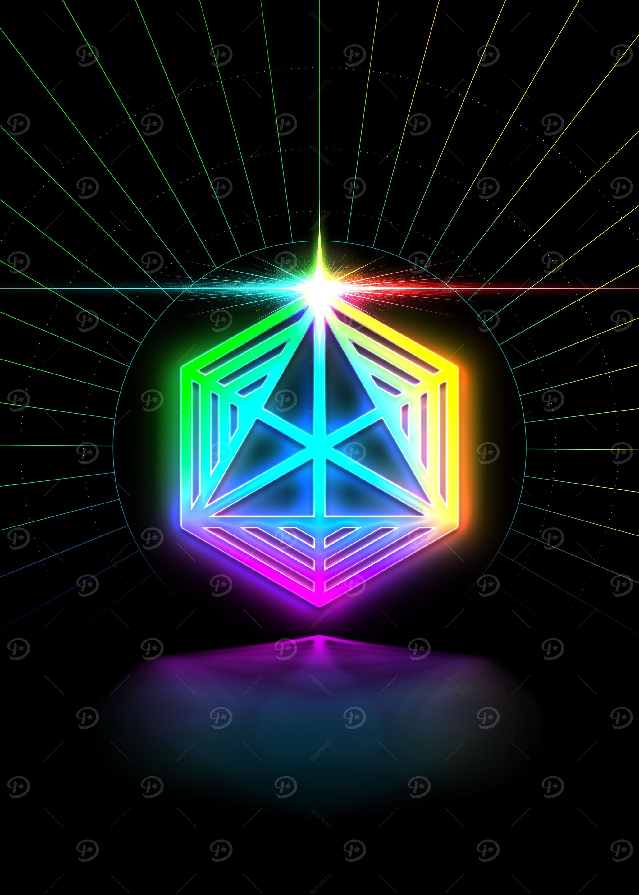 Rainbow Sacred Geometry