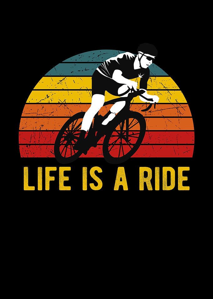 Life Is A Ride Bicycle