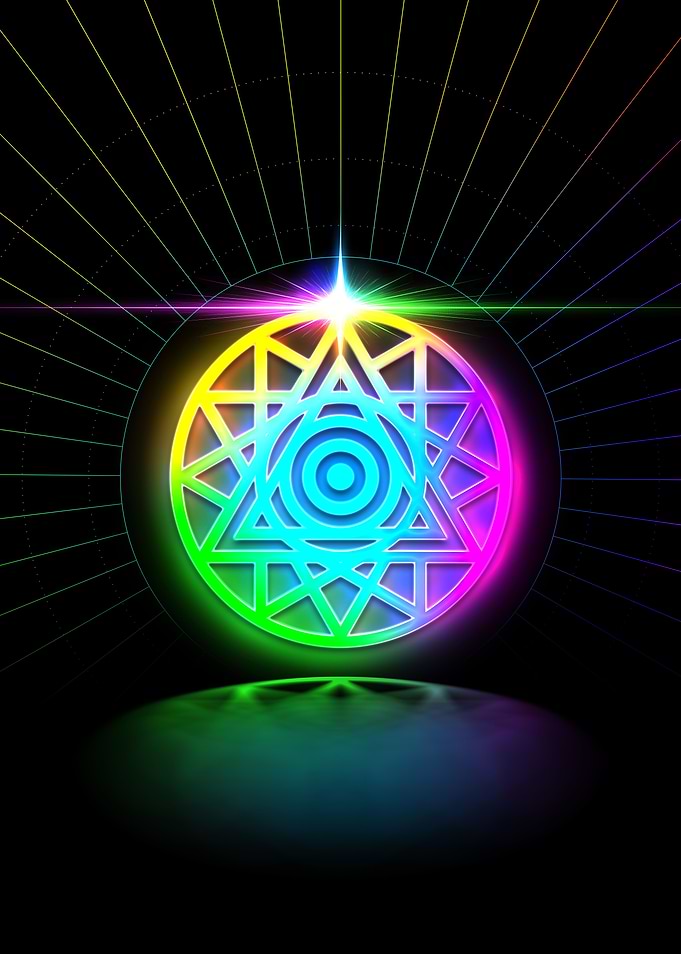Rainbow Sacred Geometry
