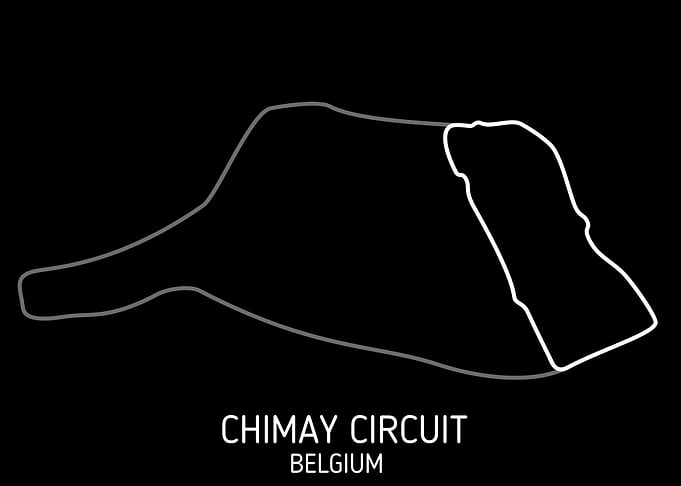 Chimay Circuit Map Design