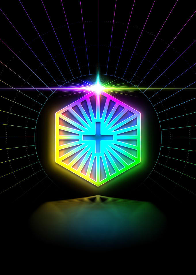 Prismatic Neon Magic Seal